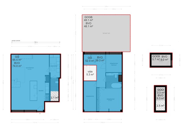 Floor plan - Houthavenkade 37, 1014 ZB Amsterdam 